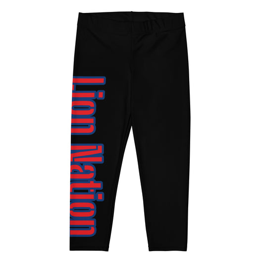 Lions Capri Leggings (Lion Nation)