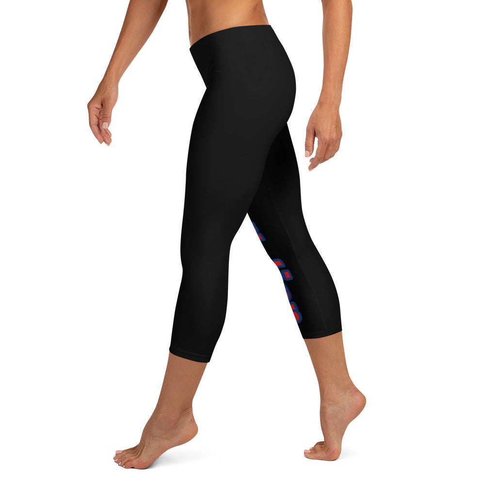 Lions Capri Leggings (Lion Nation)