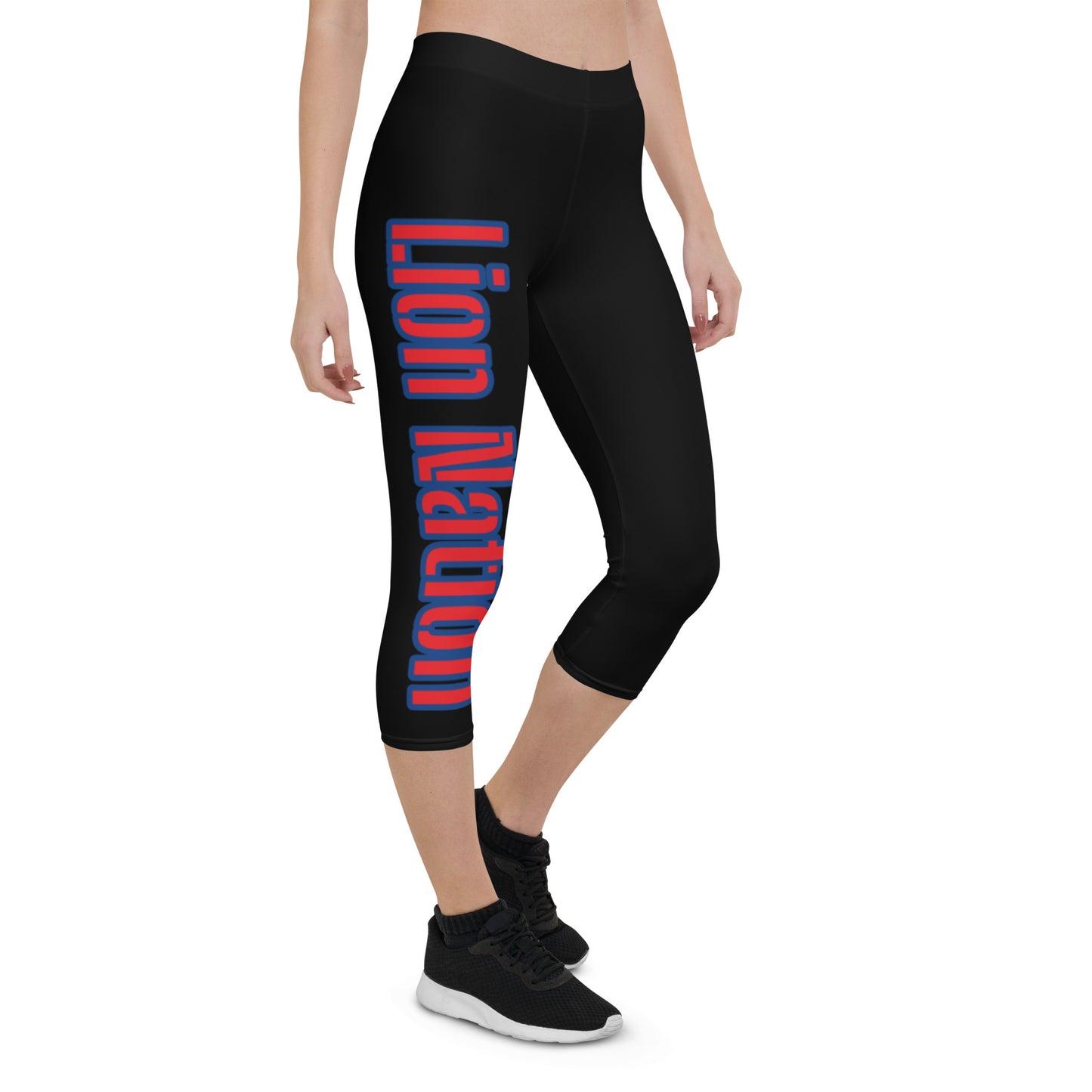 Lions Capri Leggings (Lion Nation)