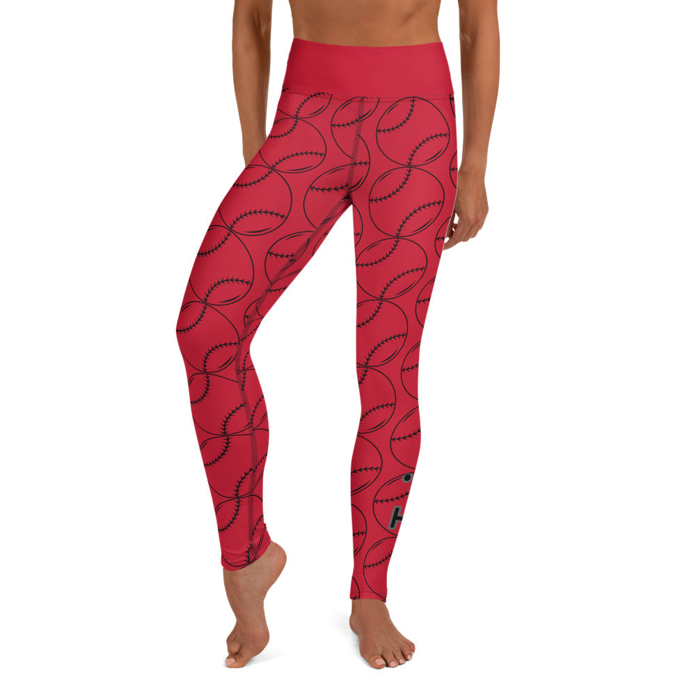 Lions Yoga Leggings (Softball)