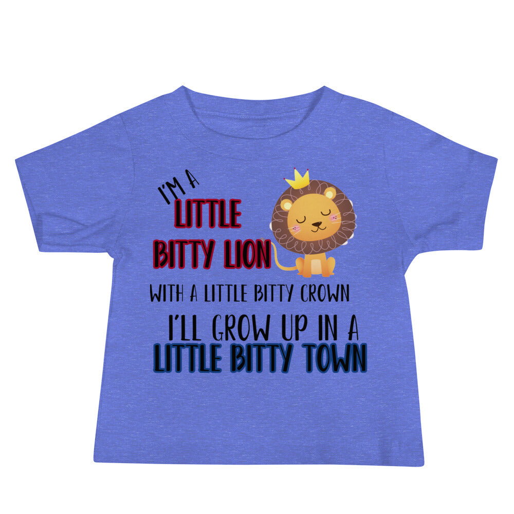 Lions Baby Jersey Short Sleeve Tee (Little Bitty) Bella Canvas