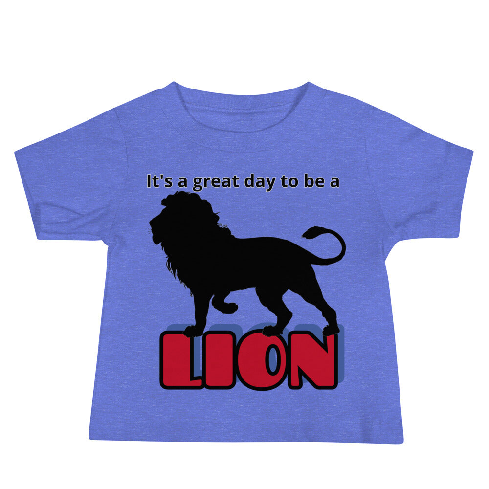 Lions Baby Jersey Short Sleeve Tee (Great Day) Bella Canvas