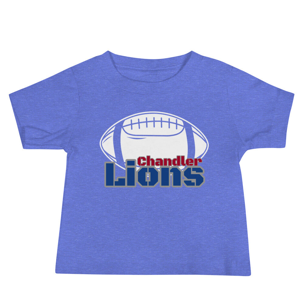 Lions Baby Jersey Short Sleeve Tee (Football) Bella Canvas