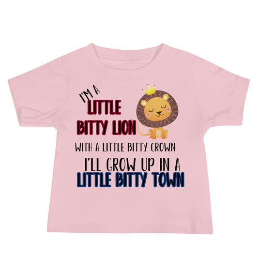 Lions Baby Jersey Short Sleeve Tee (Little Bitty) Bella Canvas