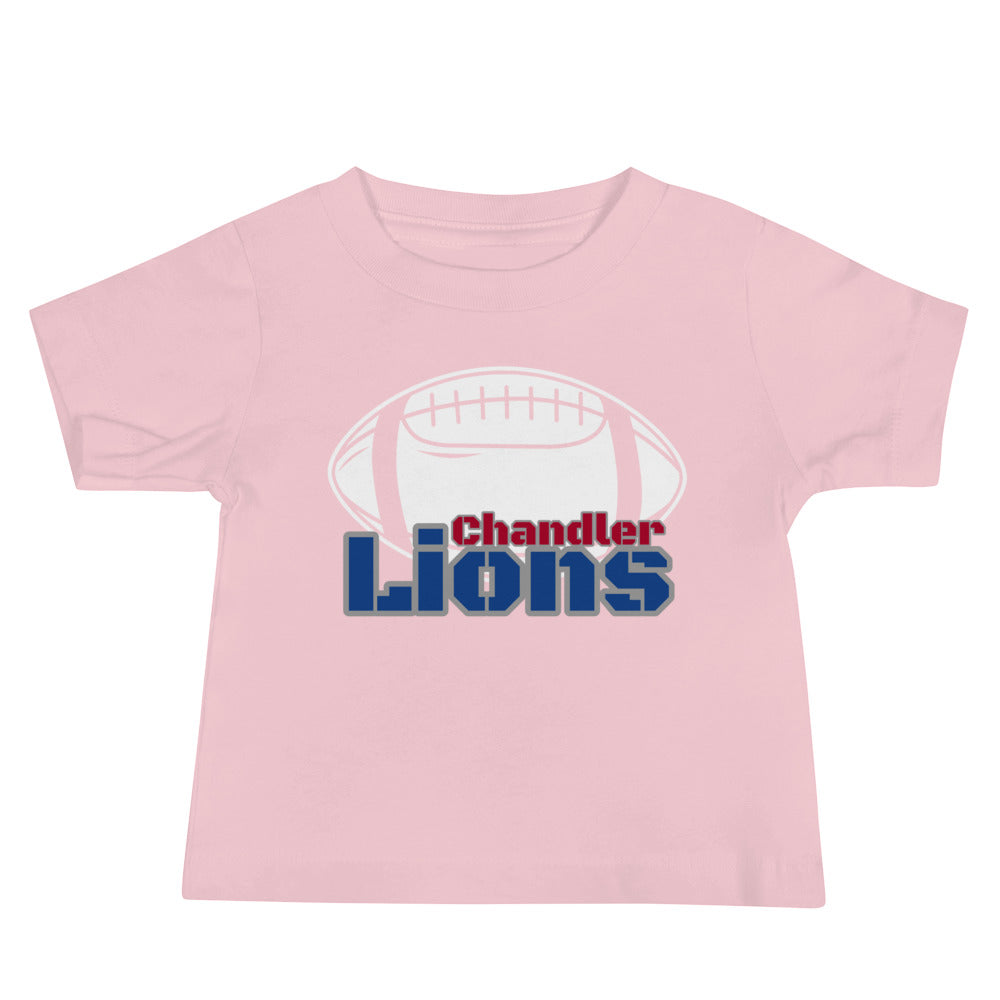 Lions Baby Jersey Short Sleeve Tee (Football) Bella Canvas