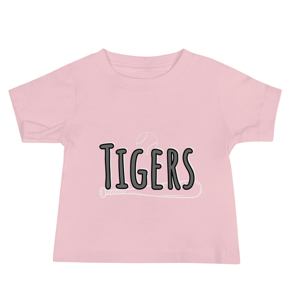 Tigers Baseball Baby Jersey Short Sleeve Tee