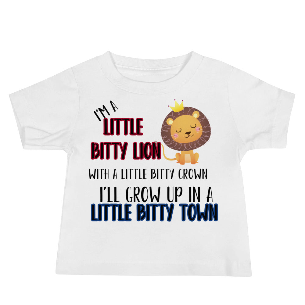 Lions Baby Jersey Short Sleeve Tee (Little Bitty) Bella Canvas