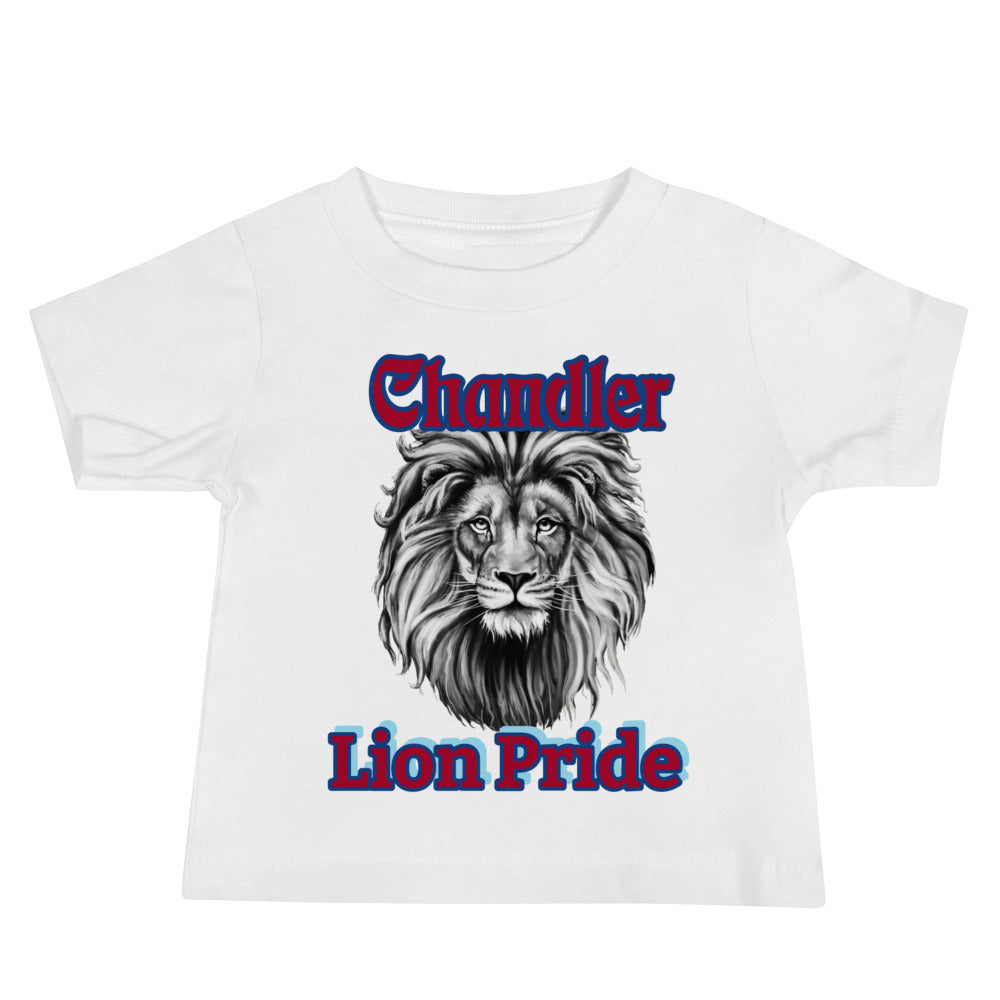 Lions Baby Jersey Short Sleeve Tee (Majestic Lion) Bella Canvas