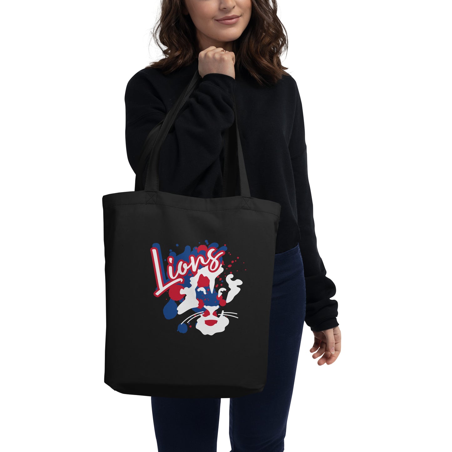 Lions Eco Tote Bag (Splatter)