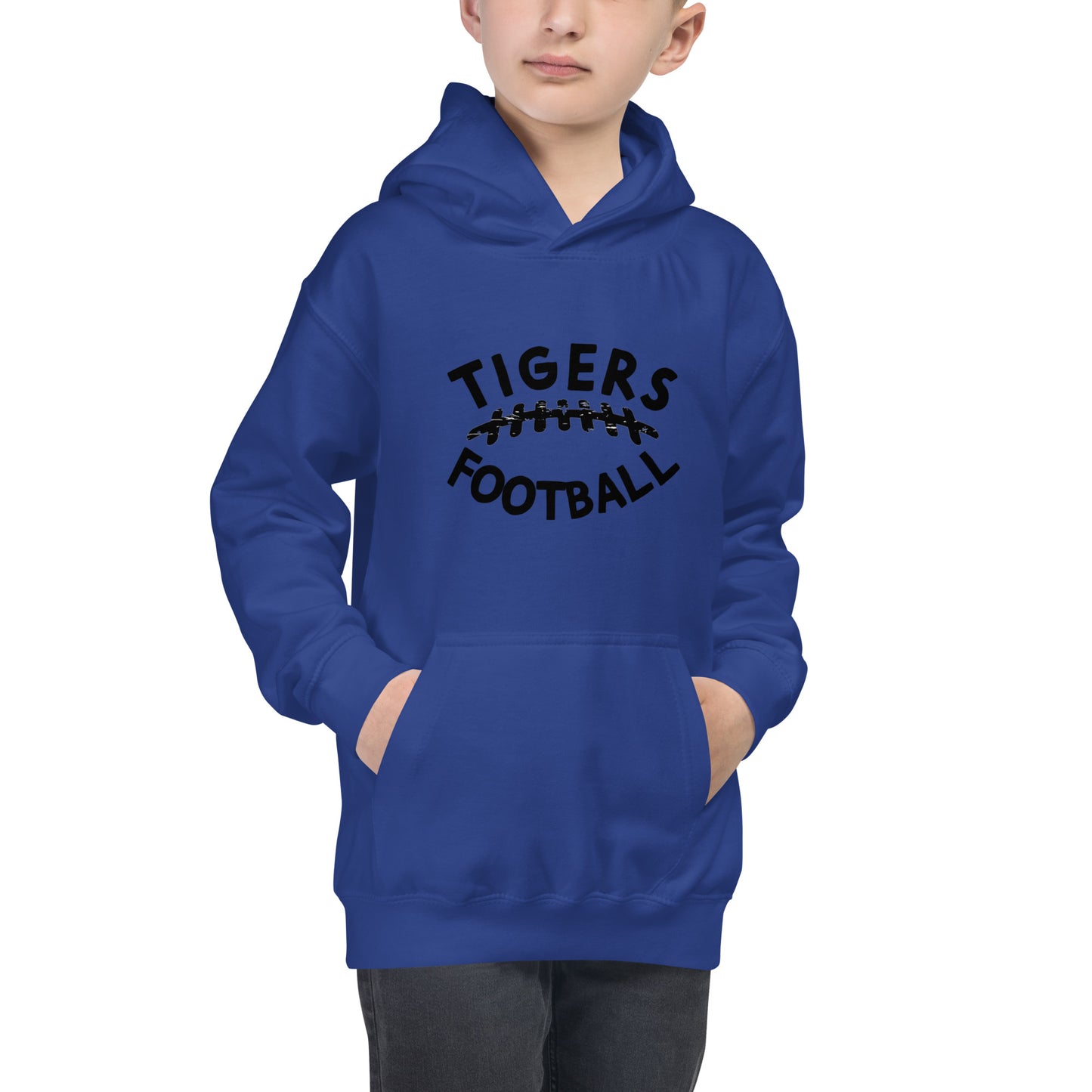 Tigers Football Kids Hoodie