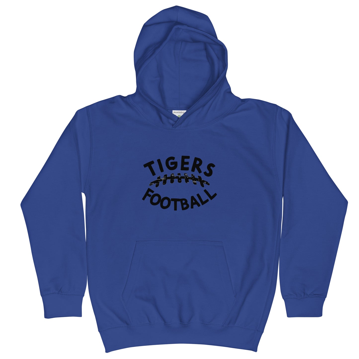 Tigers Football Kids Hoodie