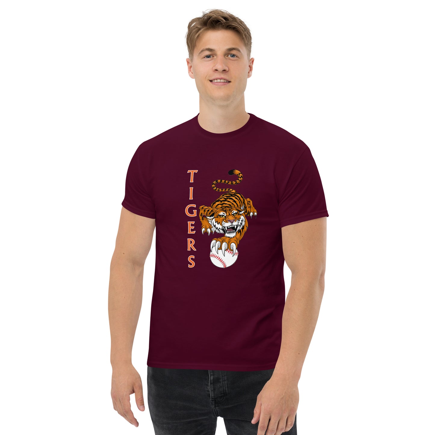 Tigers Baseball Men's Classic Tee