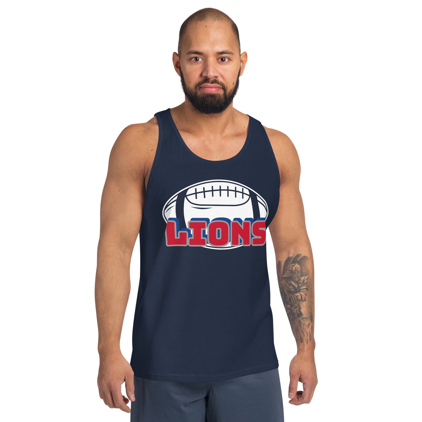 Lions Unisex Tank Top (Football)