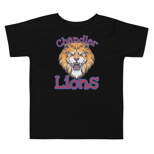 Lions Toddler Short Sleeve Tee (Retro) Bella Canvas