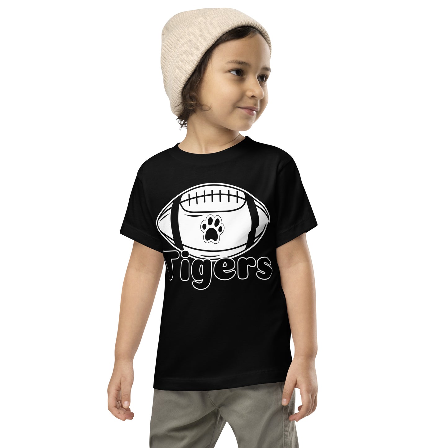 Tigers Football Toddler Short Sleeve Tee