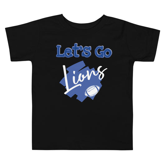 Lions Football Toddler Short Sleeve Tee