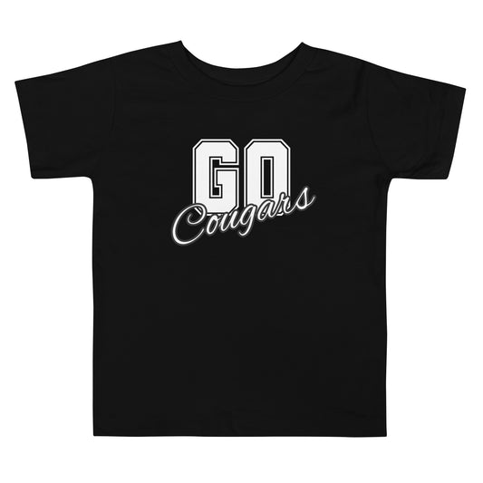 Go Cougars Toddler Short Sleeve Tee
