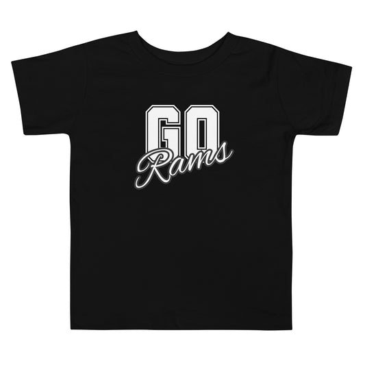 Go Rams Toddler Short Sleeve Tee