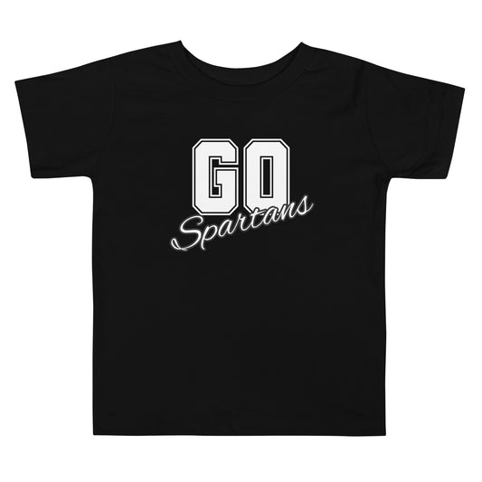 Go Spartans Toddler Short Sleeve Tee