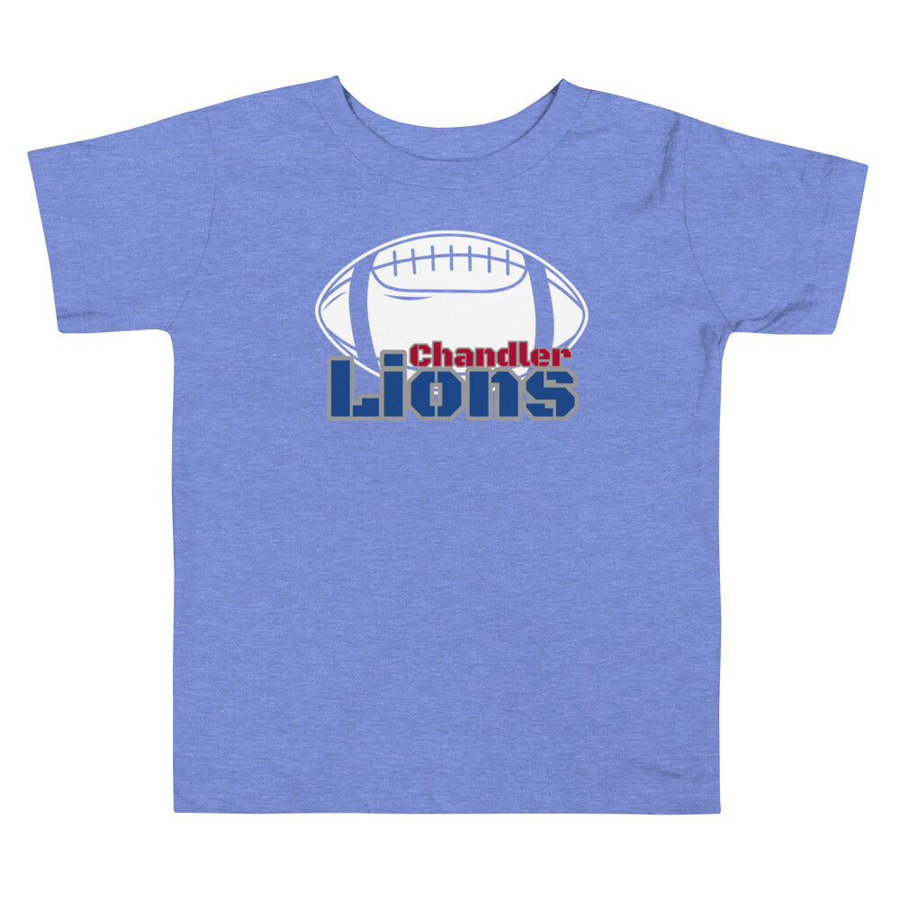 Lions Toddler Short Sleeve Tee (Football) Bella Canvas