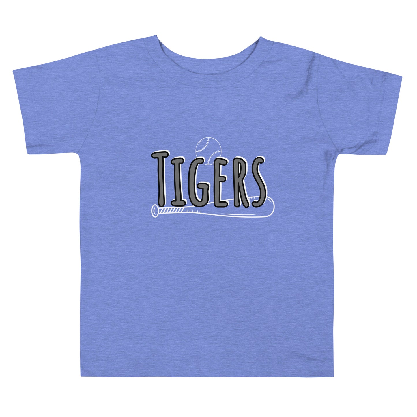 Tigers Baseball Toddler Short Sleeve Tee