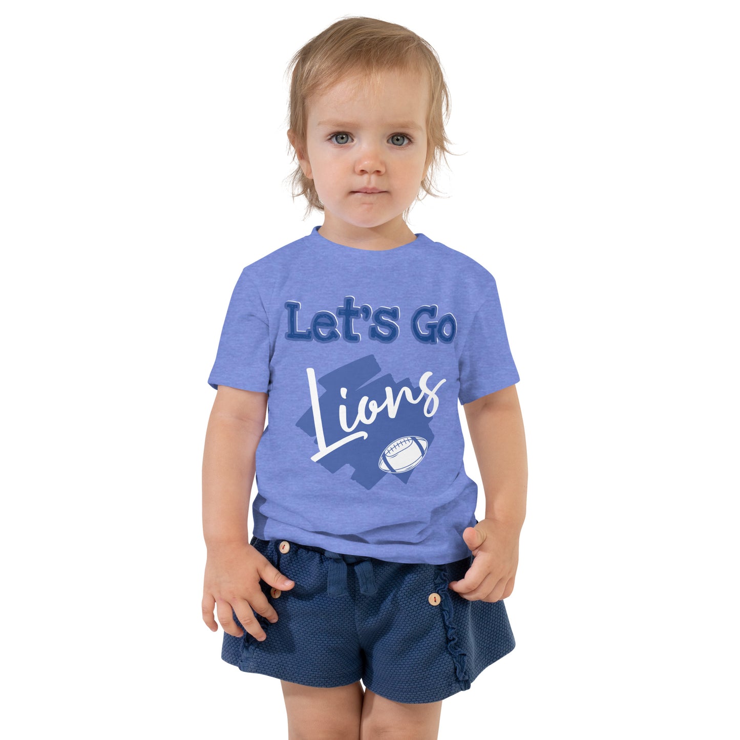 Lions Football Toddler Short Sleeve Tee