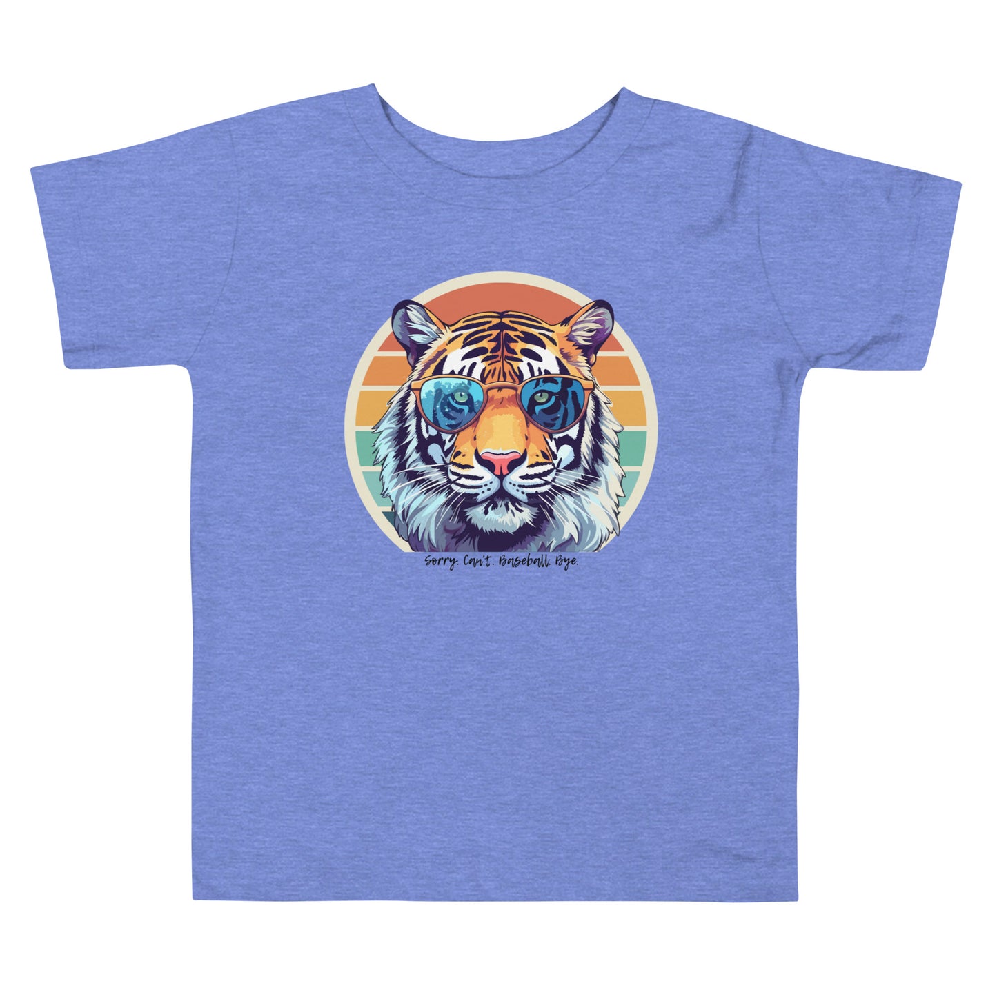 Tigers Toddler Short Sleeve Tee (Sorry Can't Baseball Bye)