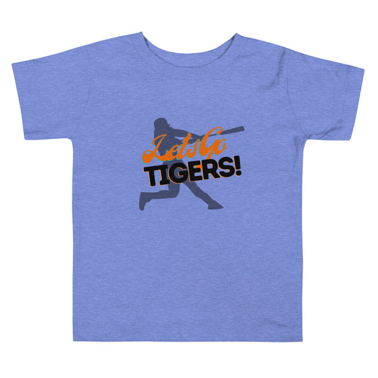 Tigers Toddler Short Sleeve Tee (Lets Go Baseball)