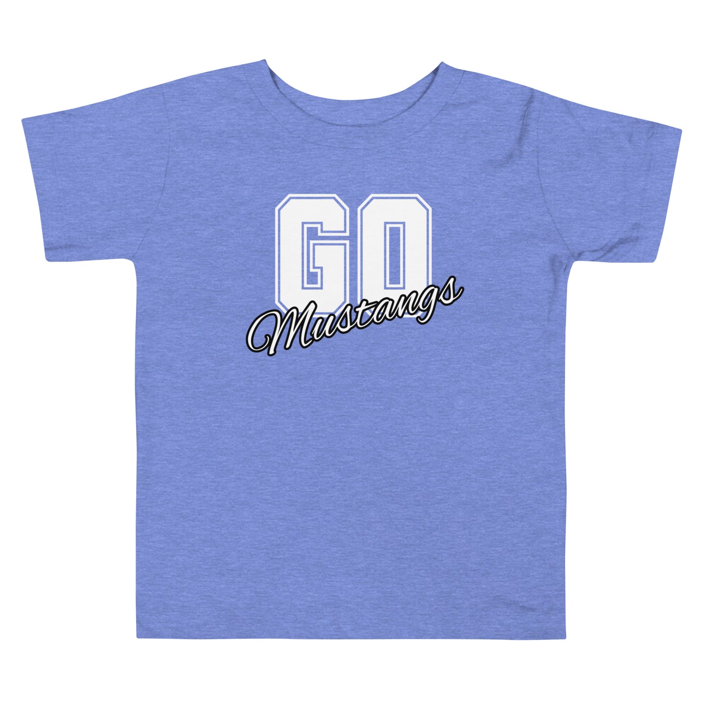 Go Mustangs Toddler Short Sleeve Tee