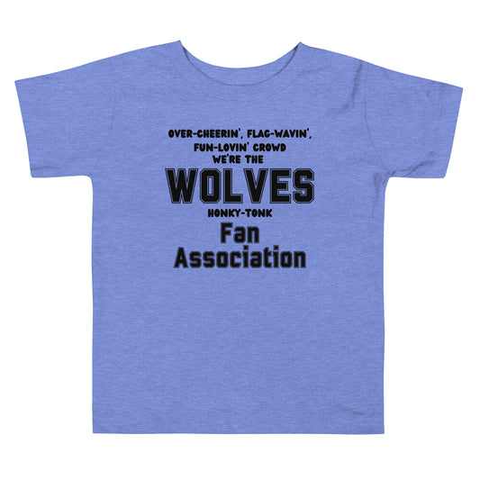 Wolves Toddler Short Sleeve Tee (Fan Association)