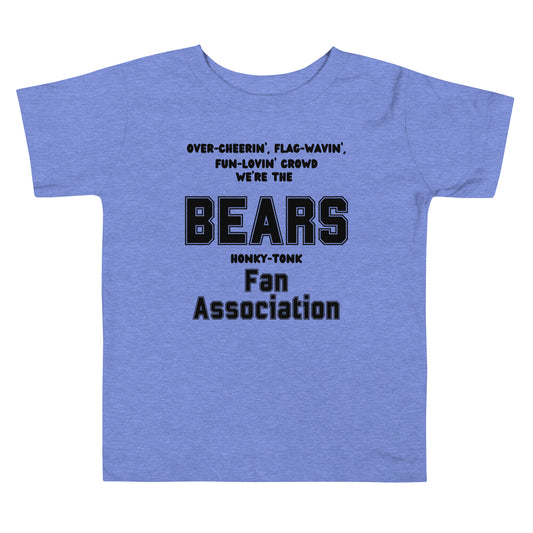 Bears Toddler Short Sleeve Tee (Fan Association)