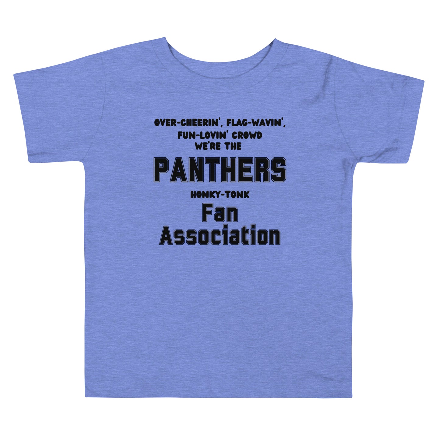 Panthers Toddler Short Sleeve Tee (Fan Association)