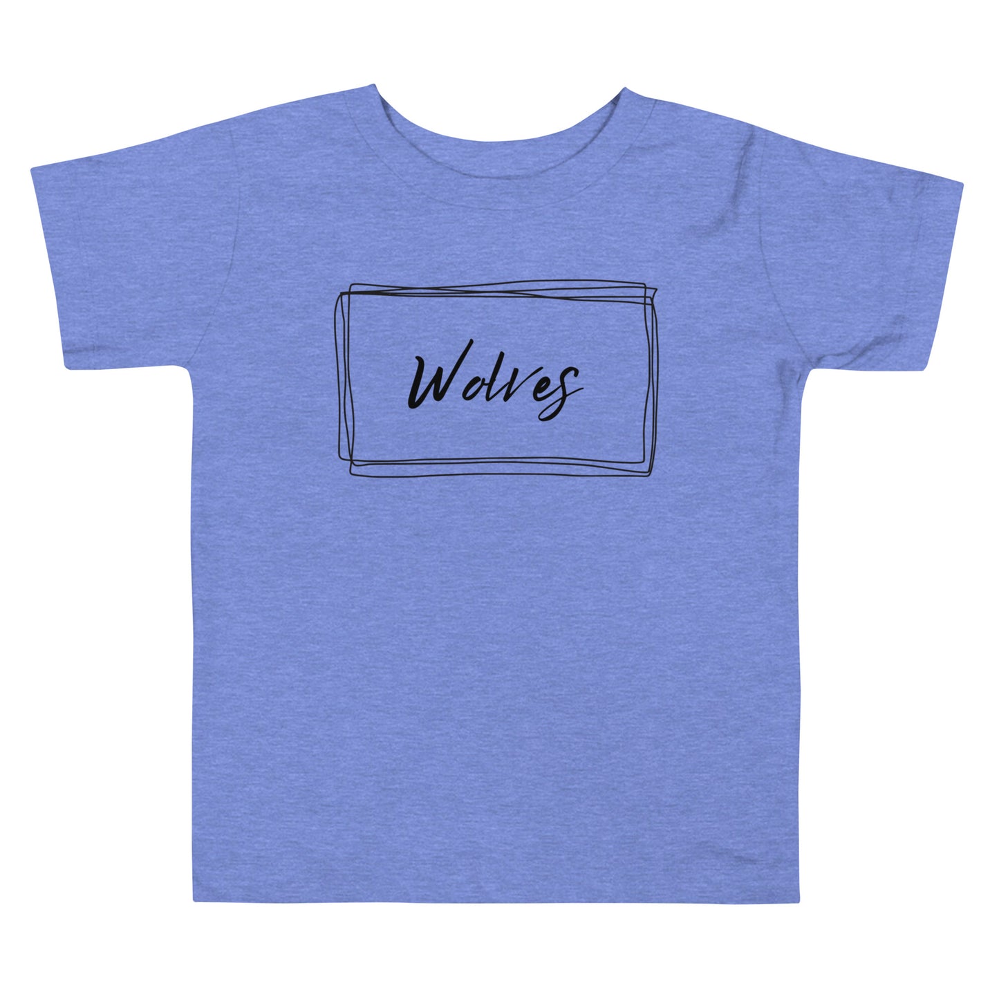 Wolves Toddler Short Sleeve Tee (simple box)