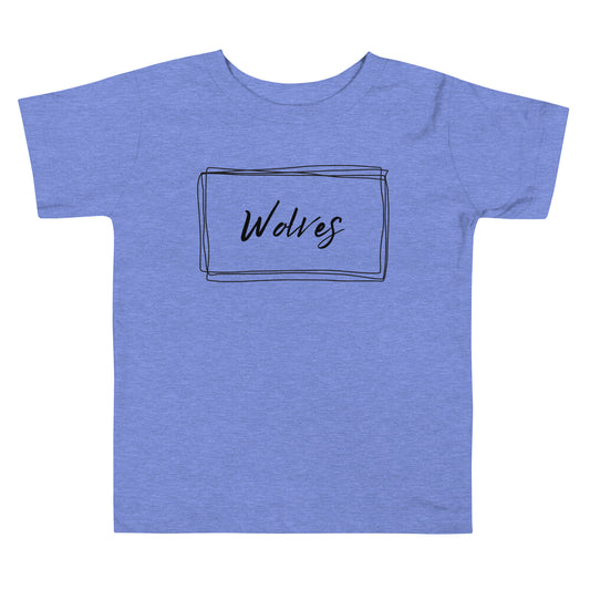 Wolves Toddler Short Sleeve Tee (simple box)