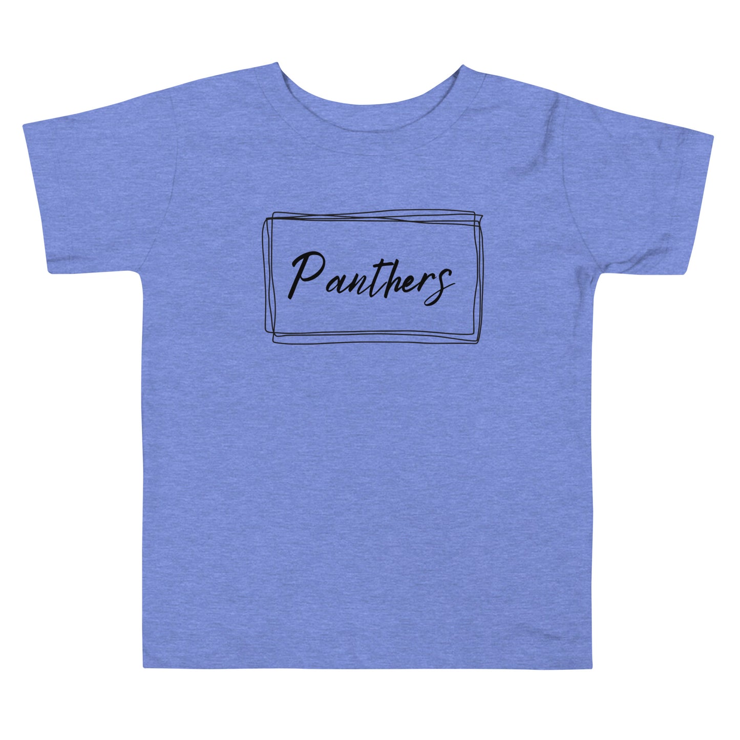 Panthers Toddler Short Sleeve Tee (simple box)