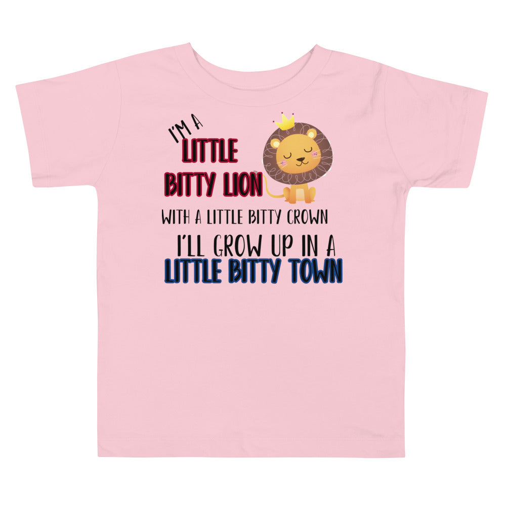 Lions Toddler Short Sleeve Tee (Litty Bitty) Bella Canvas