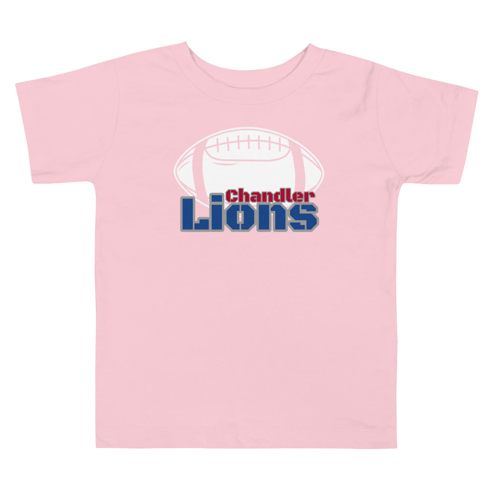 Lions Toddler Short Sleeve Tee (Football) Bella Canvas