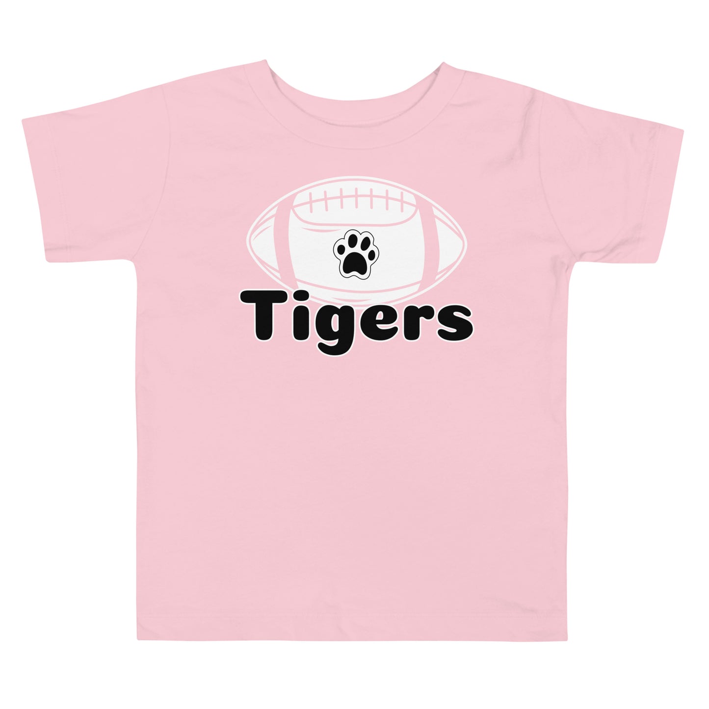 Tigers Football Toddler Short Sleeve Tee