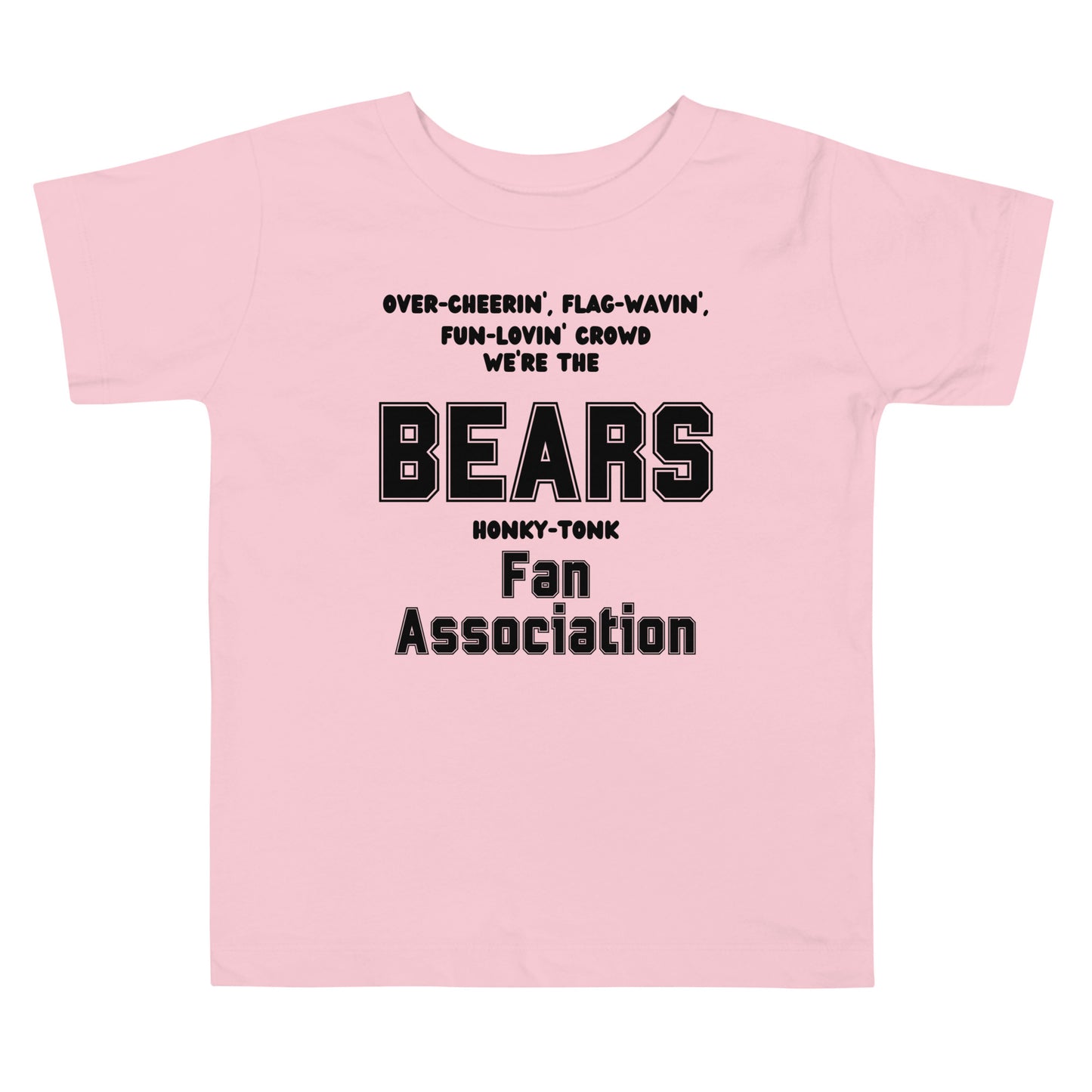 Bears Toddler Short Sleeve Tee (Fan Association)