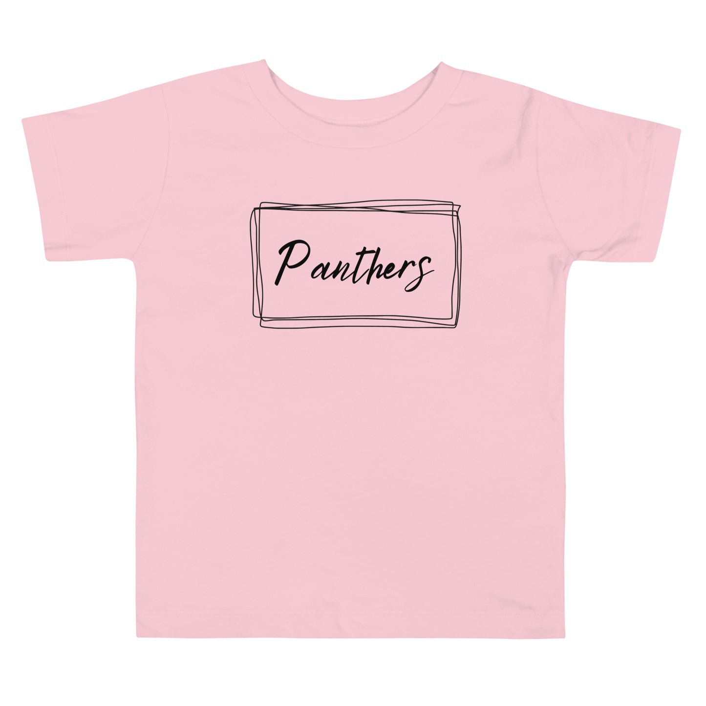 Panthers Toddler Short Sleeve Tee (simple box)