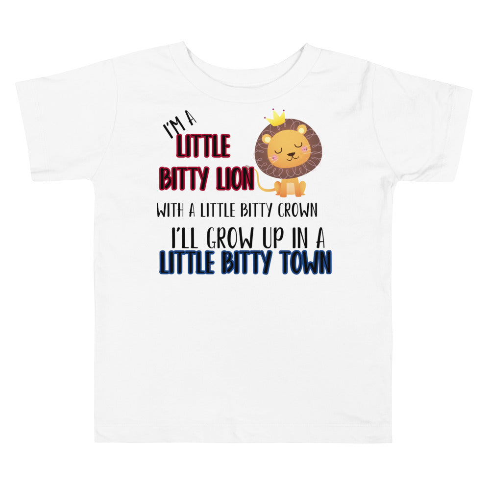 Lions Toddler Short Sleeve Tee (Litty Bitty) Bella Canvas