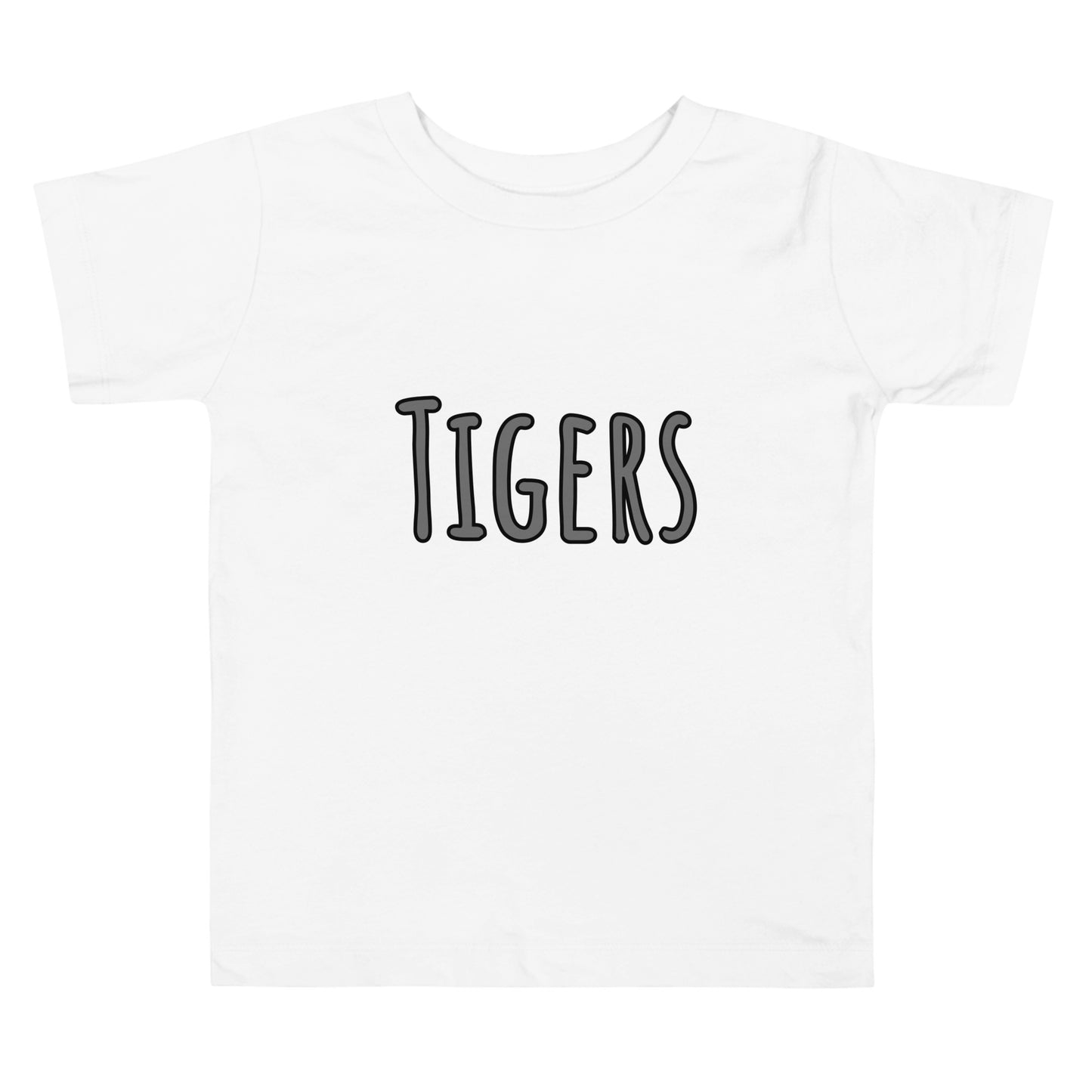 Tigers Baseball Toddler Short Sleeve Tee