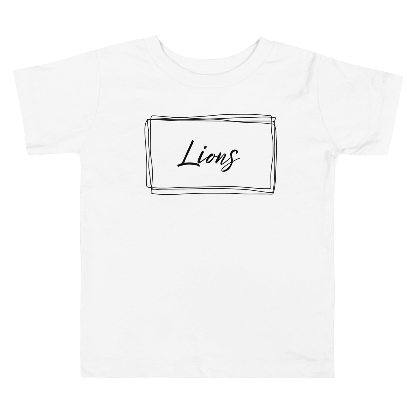 Lions Toddler Short Sleeve Tee (simple box)