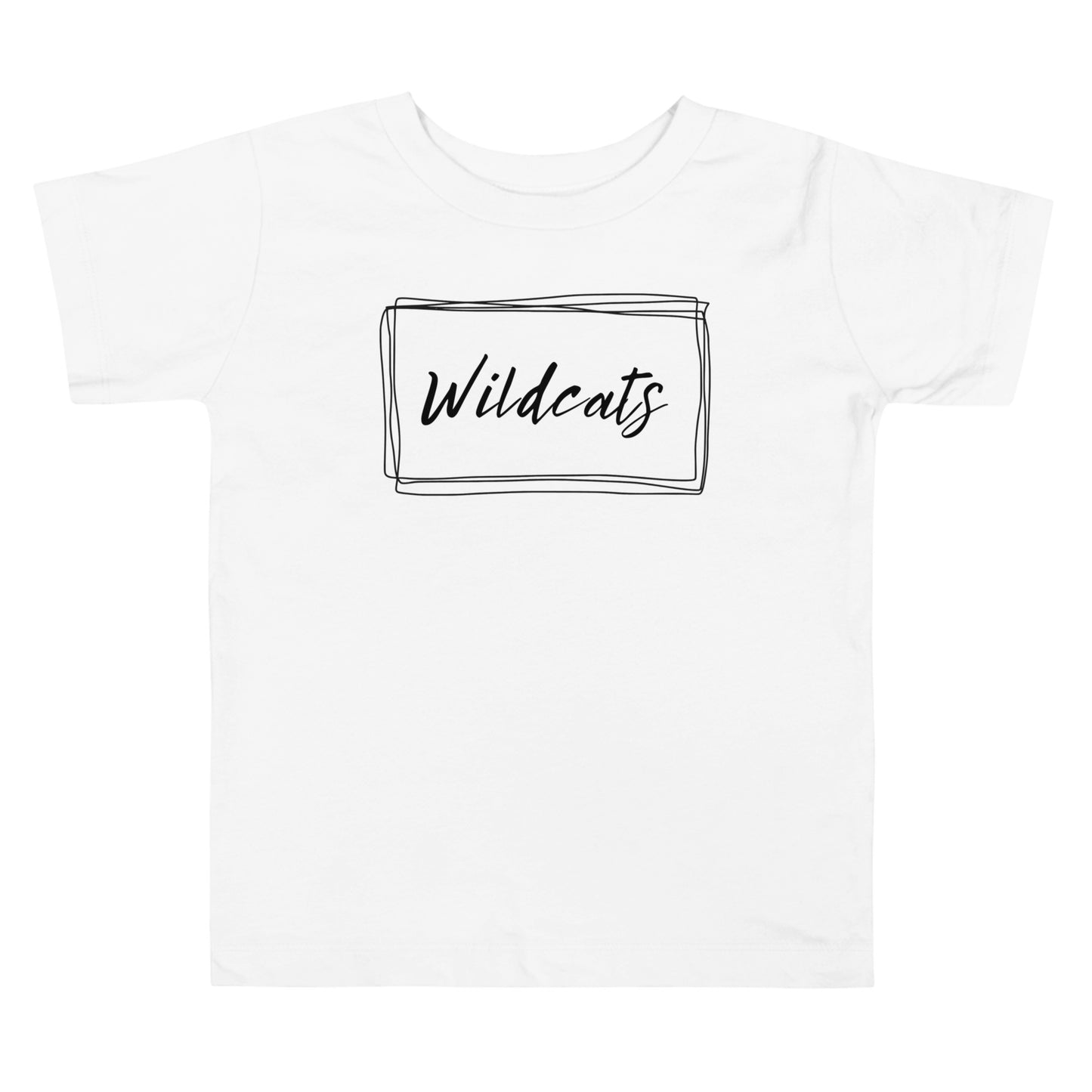 Wildcats Toddler Short Sleeve Tee (simple box)