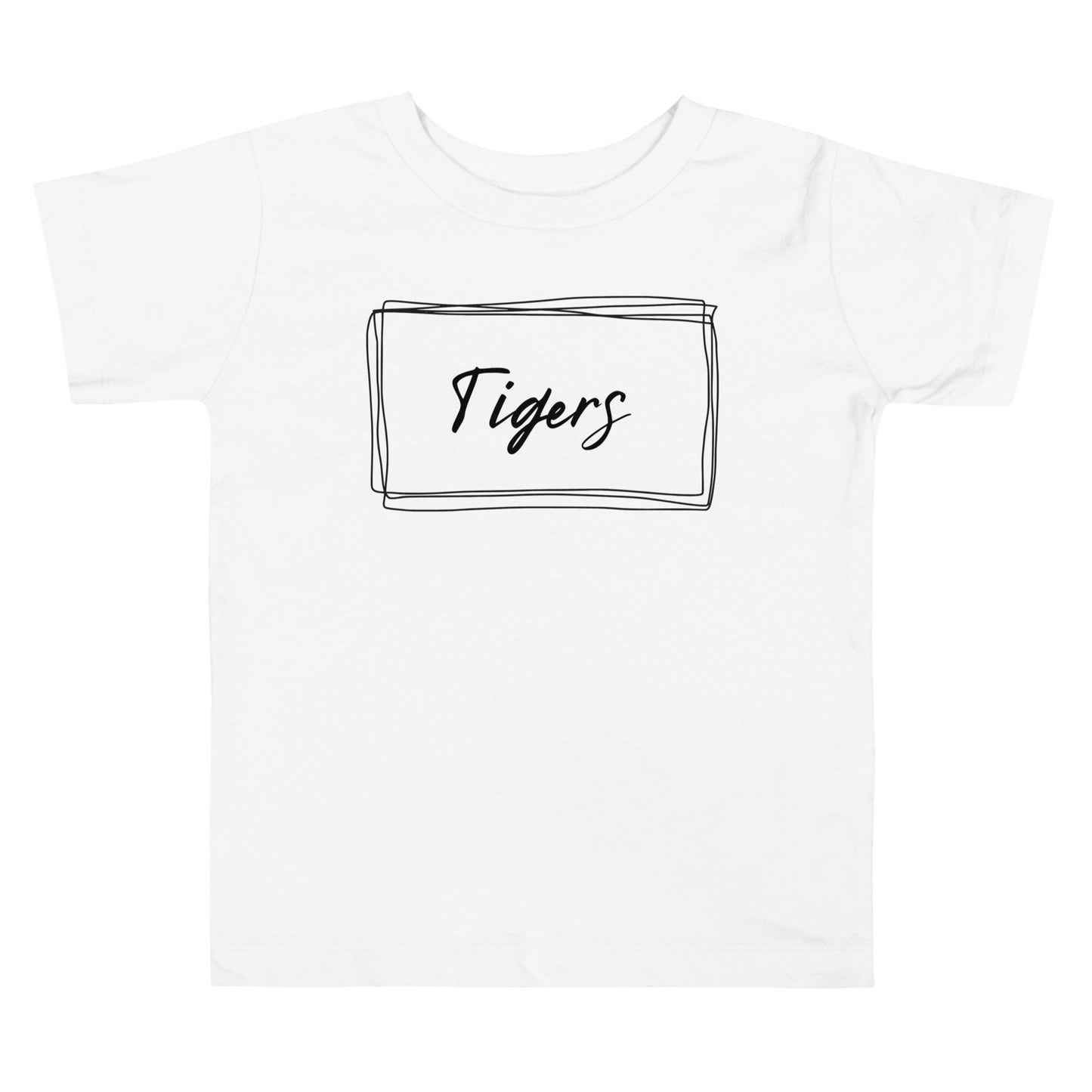 Tigers Toddler Short Sleeve Tee (simple box)