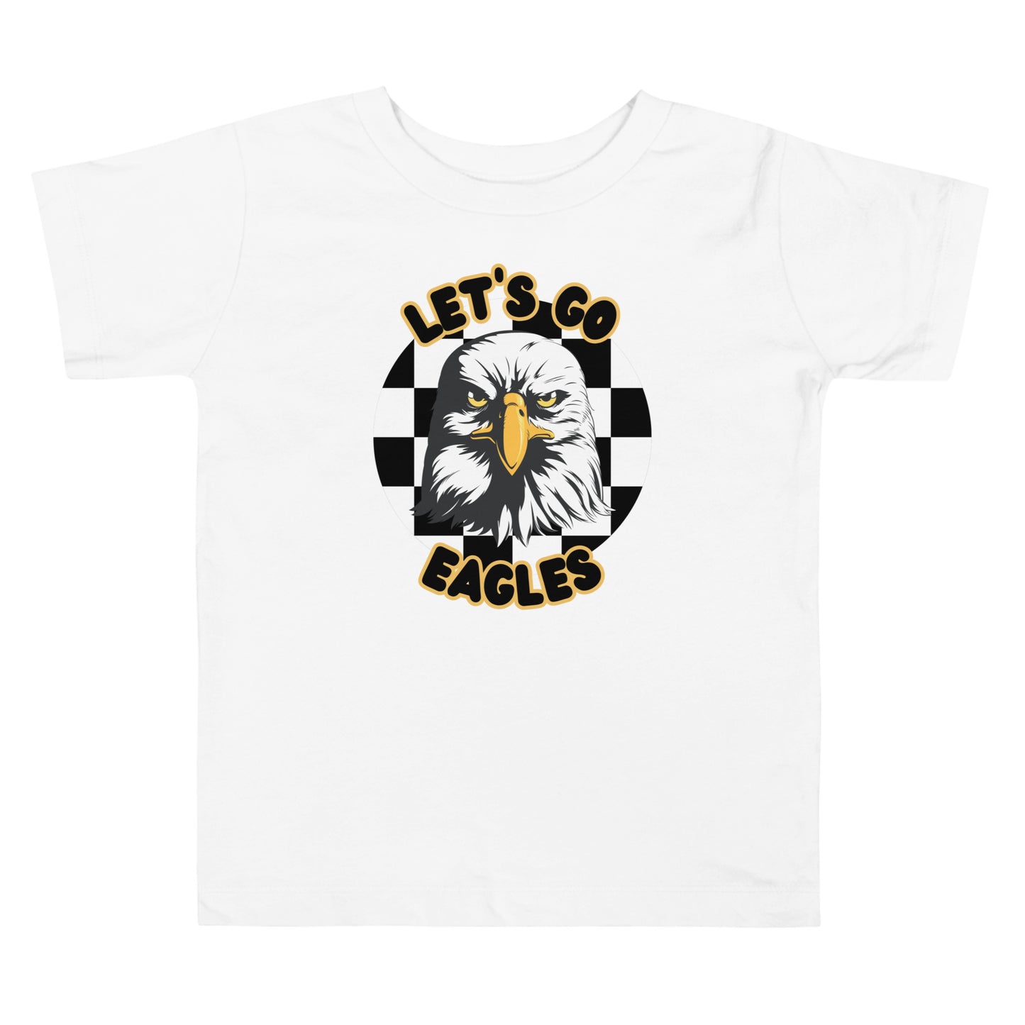 Eagles Toddler Short Sleeve Tee (checkered)