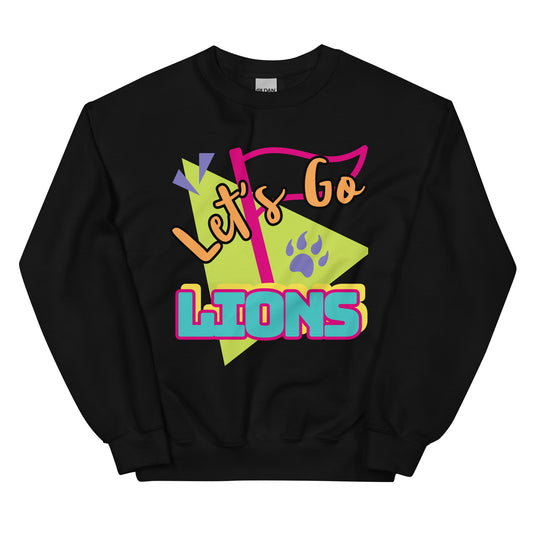 Lions Boyfriend Sweatshirt (Neon)