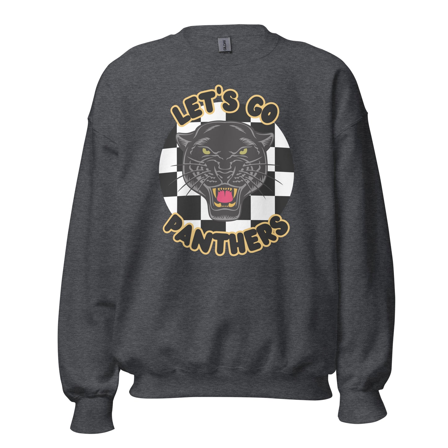 Panthers Unisex Sweatshirt (checkered)