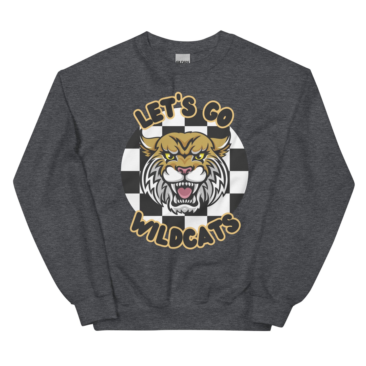 Wildcats Unisex Sweatshirt (checkered)