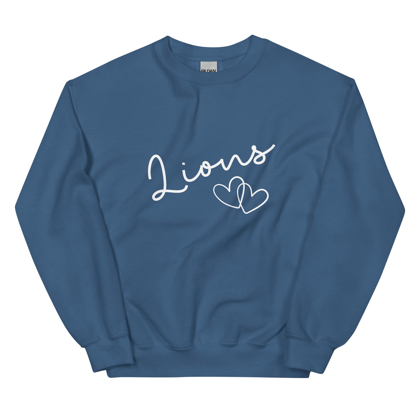 Lions Boyfriend Sweatshirt (Simple Cursive)